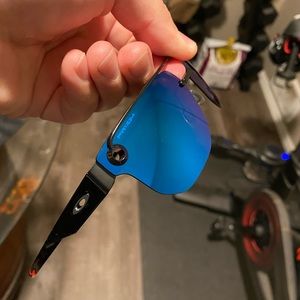 Oakley Custom authentic Chrystl Sunglasses blue